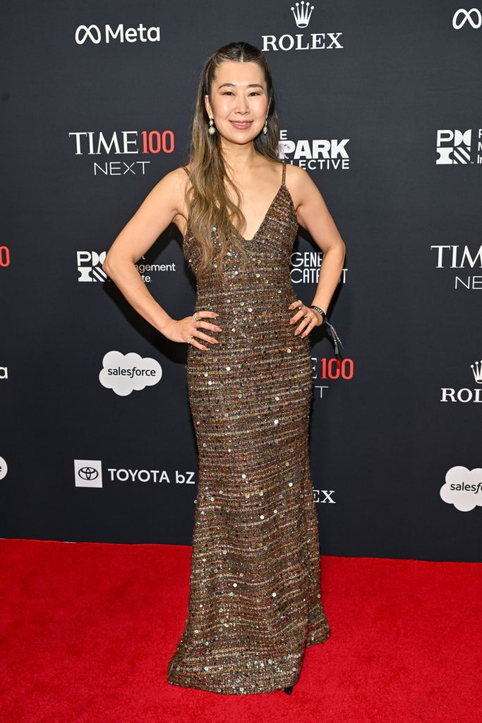 Maggie Kang attends the 2025 TIME100 Next event.