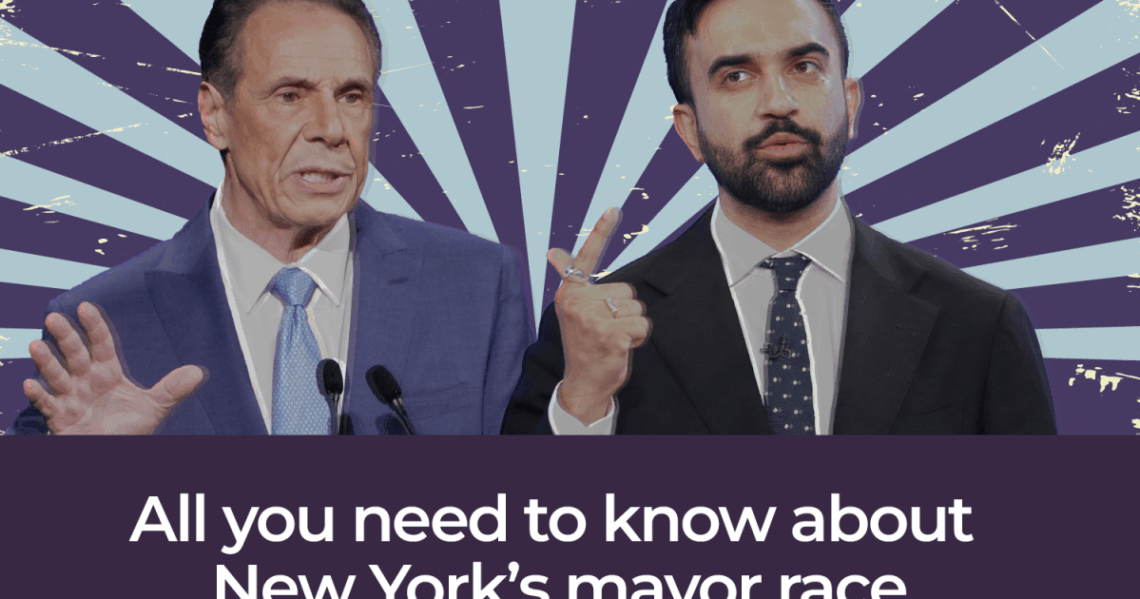 The New York City mayoral race – in five maps and charts