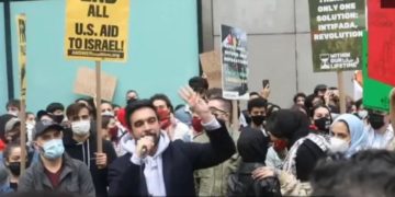 Video shows deranged Zohran Mamdani passionately shouting anti-Israel ‘BDS’ chant at rally