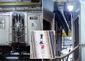 MTA expands use of barriers to halt subway surfing — but straphangers doubtful: ‘Looks like when you go to Chuck E. Cheese’