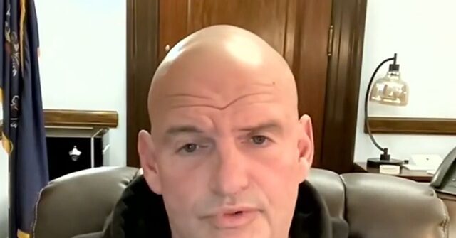 Fetterman Apologizes for Dems Not Getting Their ‘Sh-t Together’ to Open Government