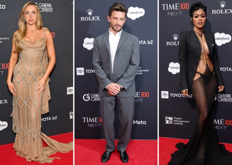 2025 TIME100 Next red carpet: Tate McRae, Jonathan Bailey, Teyana Taylor and more