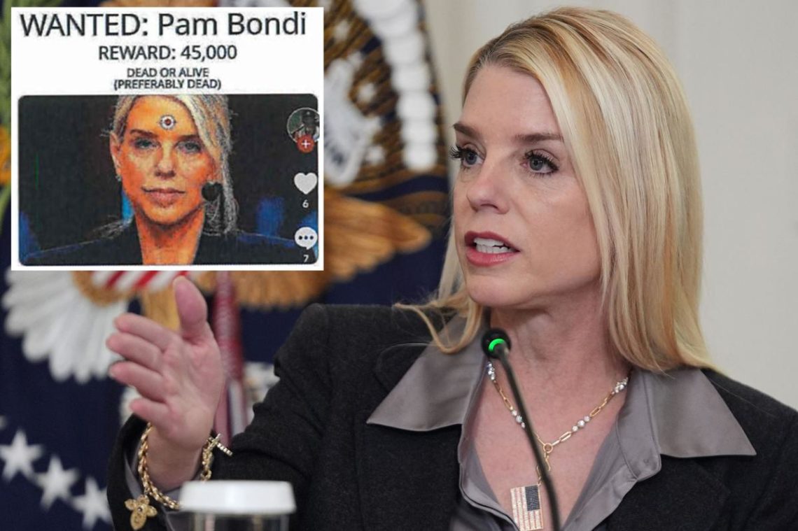 29-year-old anarchist arrested for alleged $45K hit on Pam Bondi: FBI