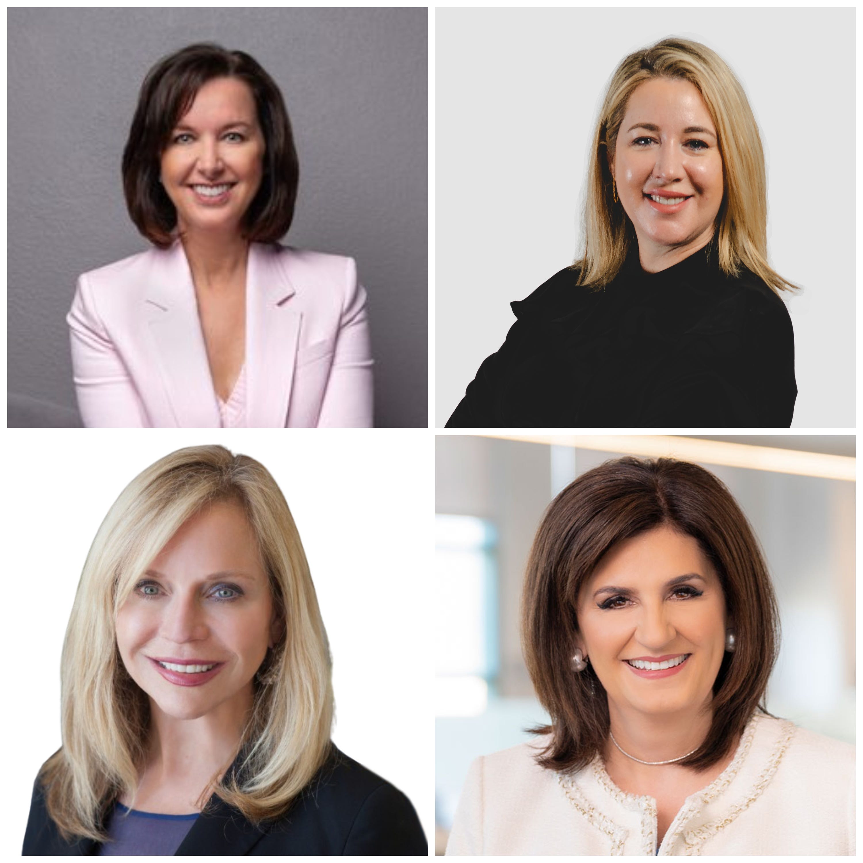 Amy Cappellanti-Wolf, Francine Katsoudas,, Donna Morris, Corinne Sklar
