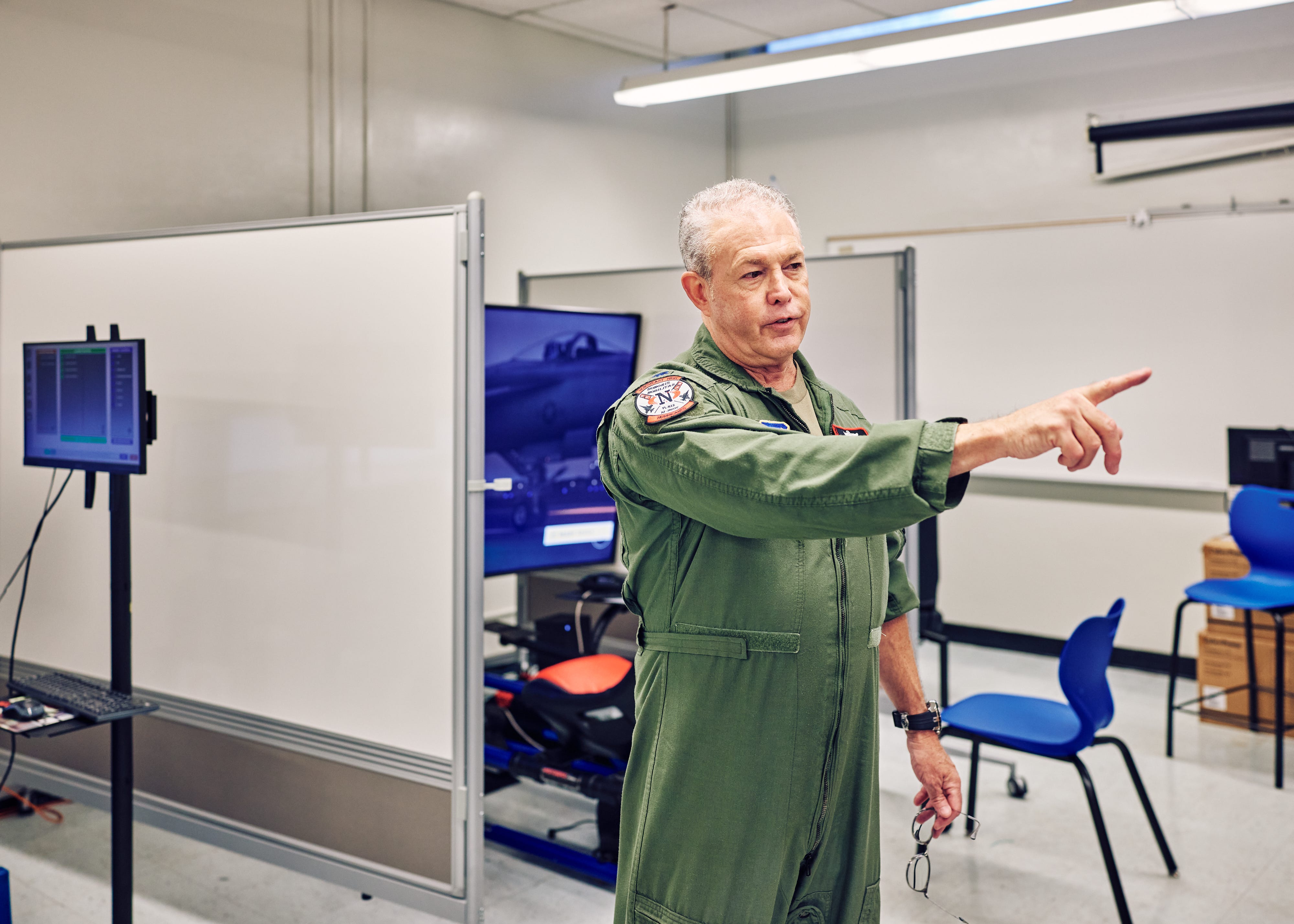 A teacher at Northeast High School