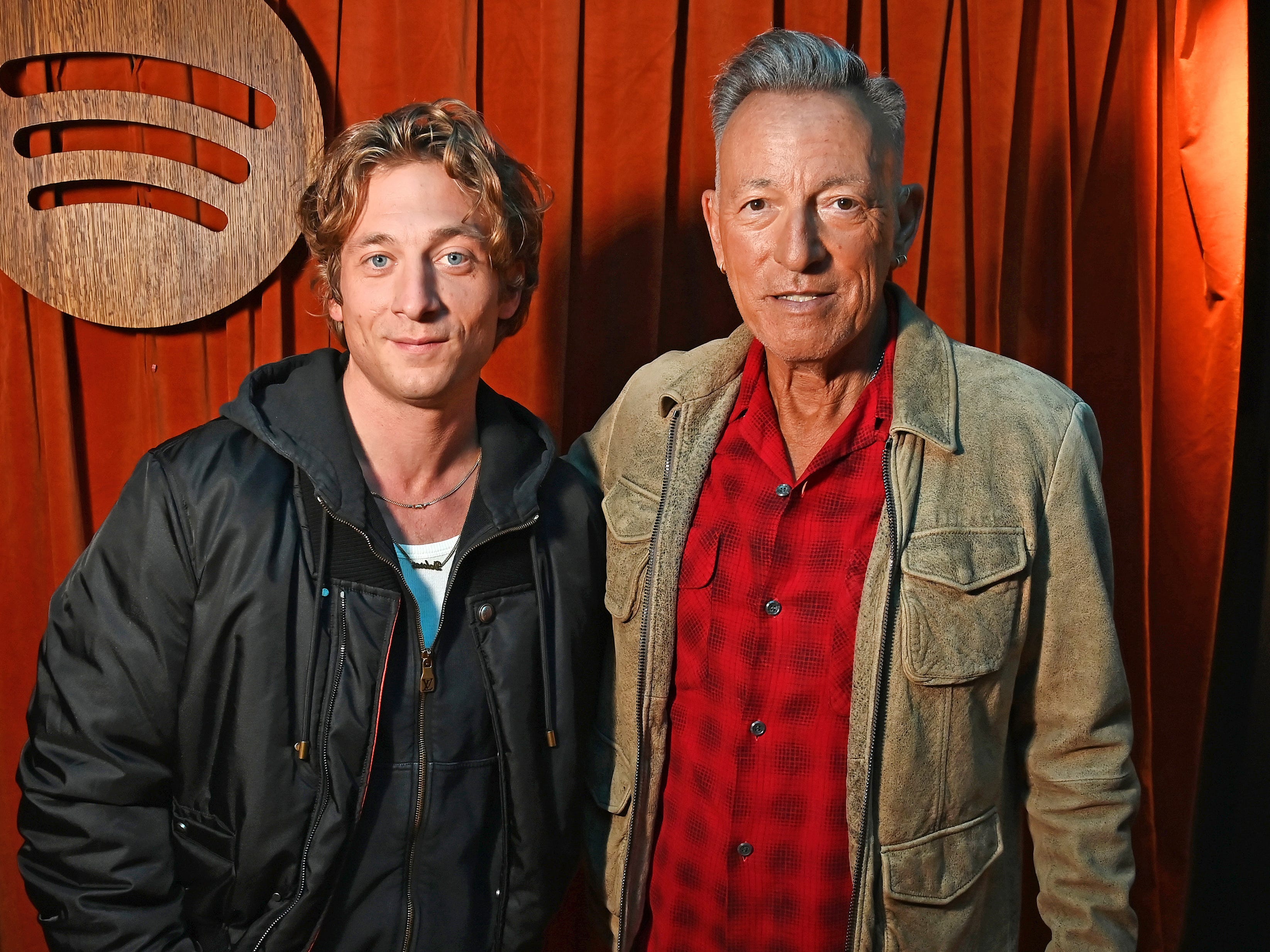 jeremy allen white and bruce springsteen