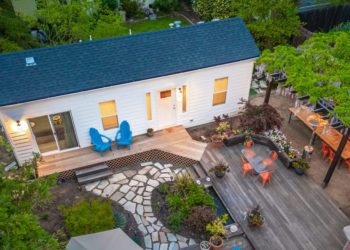 These modern homes are built in a factory, installed in backyards, and cost as little as $95,000 — take a look inside