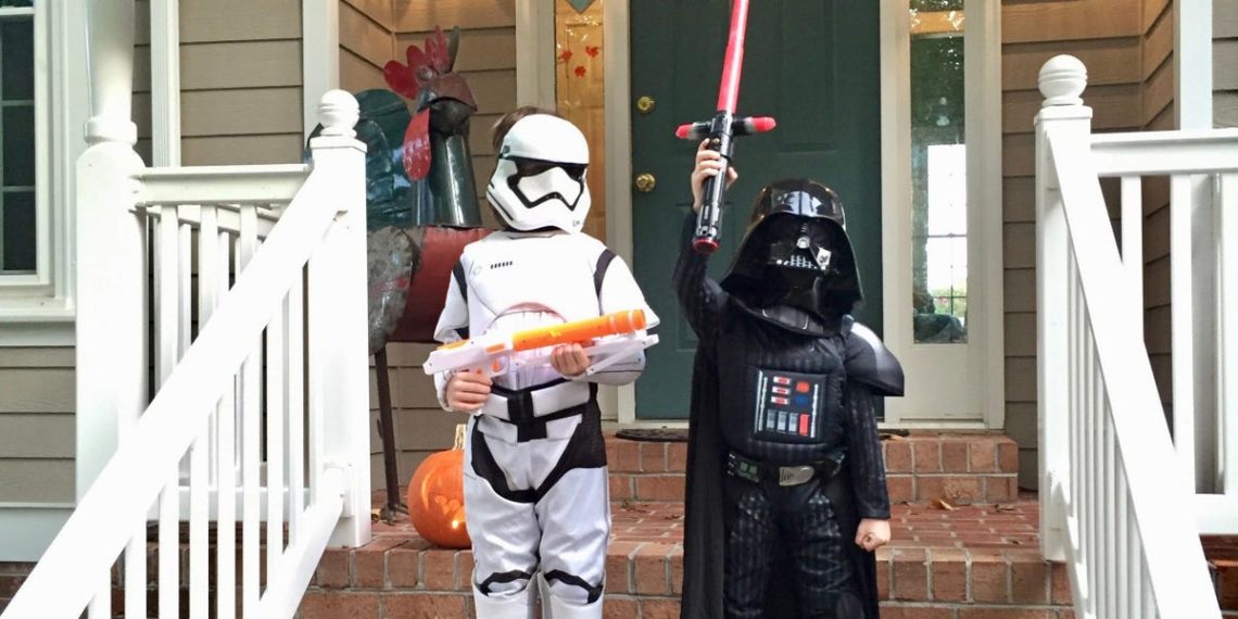My kids are 14 and 15, and they’re over trick-or-treating. I’m not.