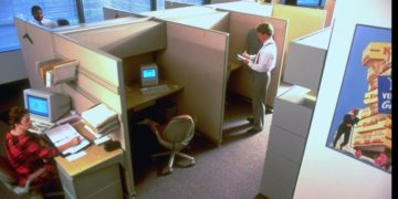 Vintage photos of offices show how the workplace has changed