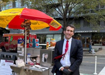 This furloughed IRS lawyer has a new side gig: running a hot dog stand