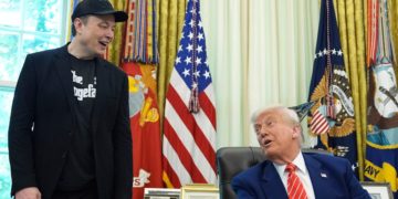 Trump gives a status update on his relationship with Elon Musk
