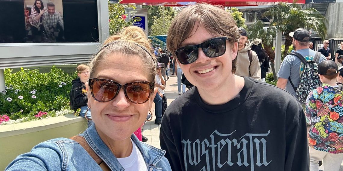I wasn’t expecting to bond with my teenage son’s girlfriend over horror movies. We go on double dates.