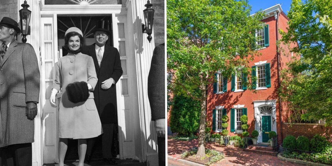 Jackie and John F. Kennedy’s Washington, DC home is on sale for $7.5 million. See inside.