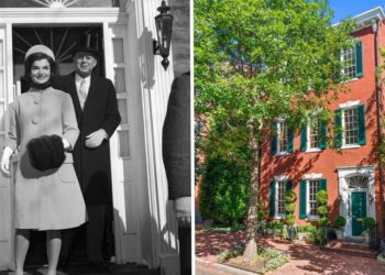 Jackie and John F. Kennedy’s Washington, DC home is on sale for $7.5 million. See inside.