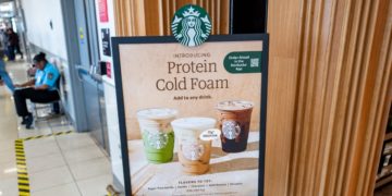 Starbucks’ turnaround effort is making gains thanks to protein