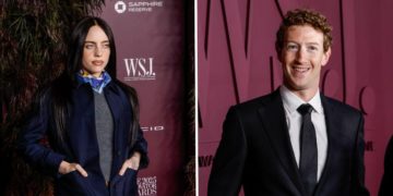 Billie Eilish called out billionaires. Mark Zuckerberg was in the audience.