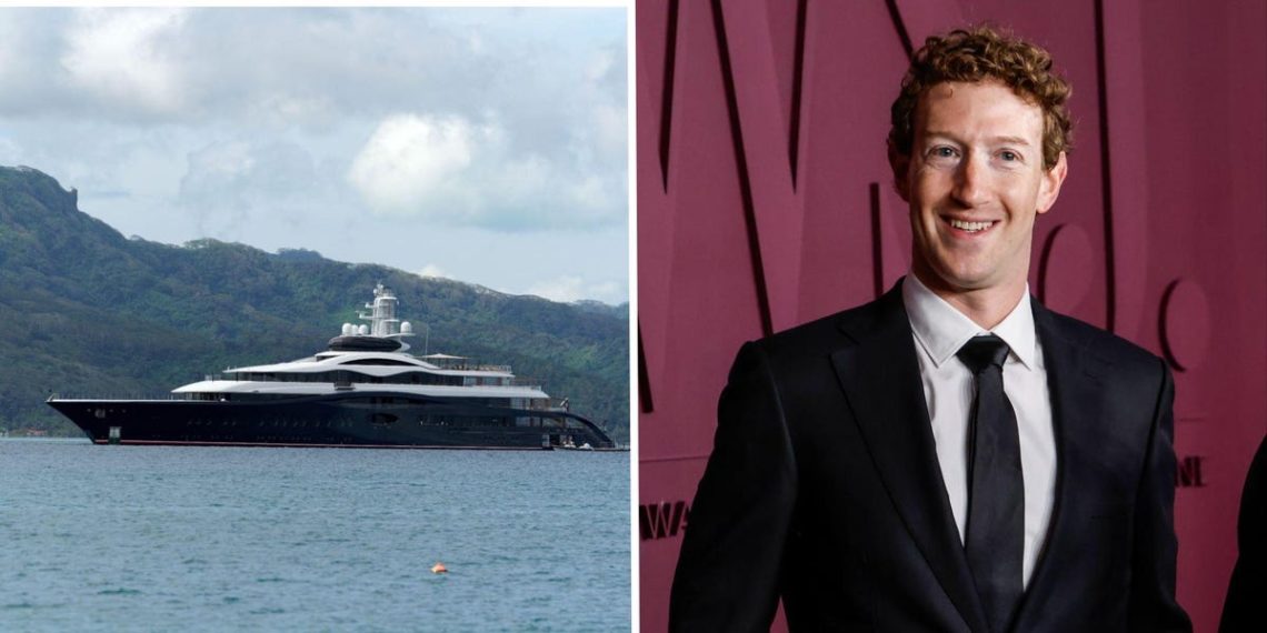 The largest superyachts owned by tech billionaires, from Jeff Bezos’ Koru to Mark Zuckerberg’s Launchpad