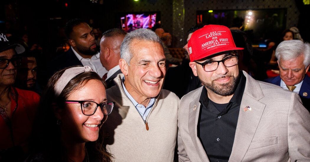 A Republican Seeks to Match Trump’s Gains on Democratic Turf in New Jersey