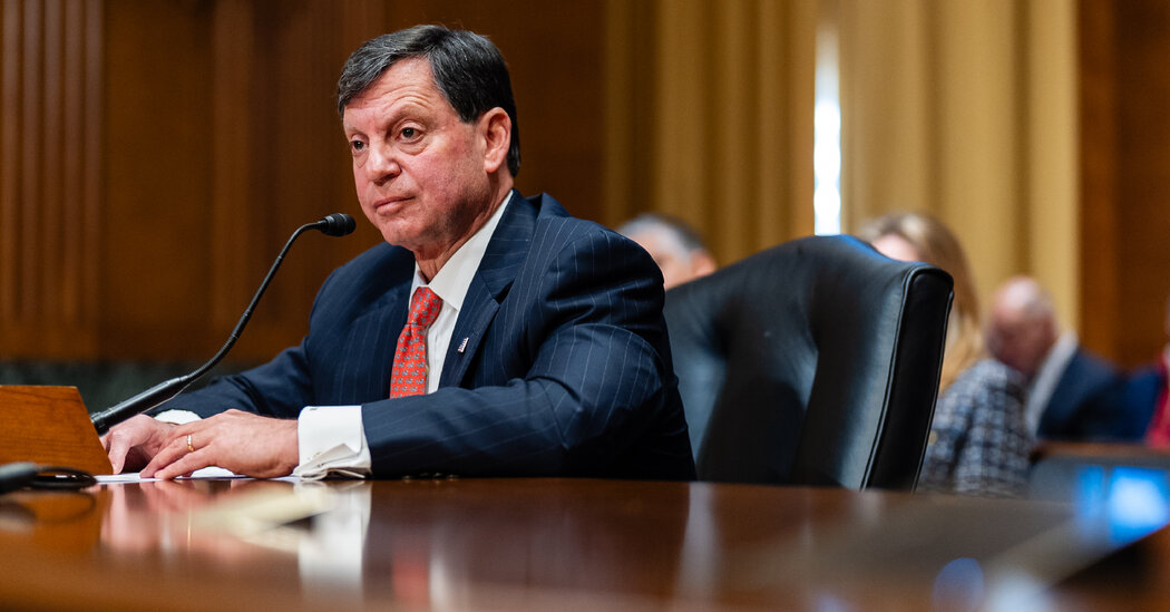 A Top Trump Official Had to Sell His Stock. He May Have Saved Millions.