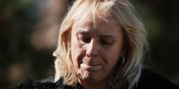 A defiant mother seeks justice for Serbian train station collapse that killed her son and 15 others