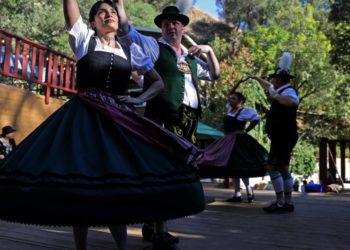 A hidden Alpine retreat destroyed in Eaton fire rises from the ashes for Oktoberfest