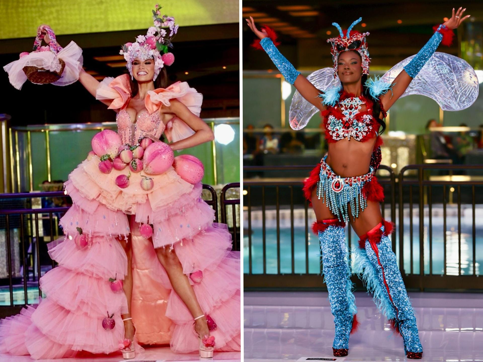 Miss USA 2025 contestants at the state costume competition
