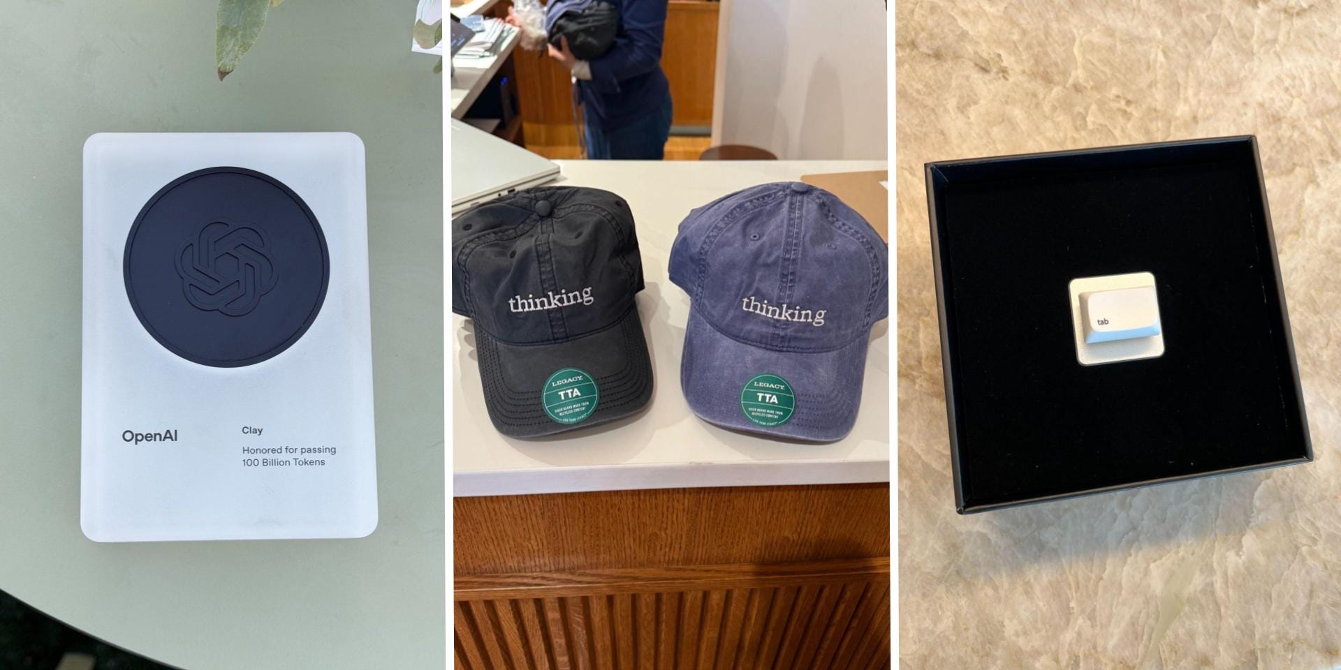 Merch from OpenAI, Anthropic, and Cursor.
