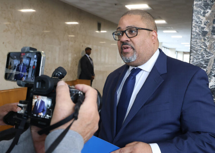 Alvin Bragg, Seeking Re-election, Is Not Mentioning His Best-Known Case