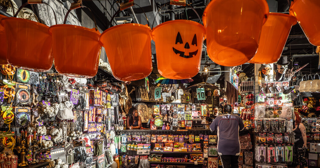 An Old-Fashioned Halloween Store That Won’t Give Up the Ghost