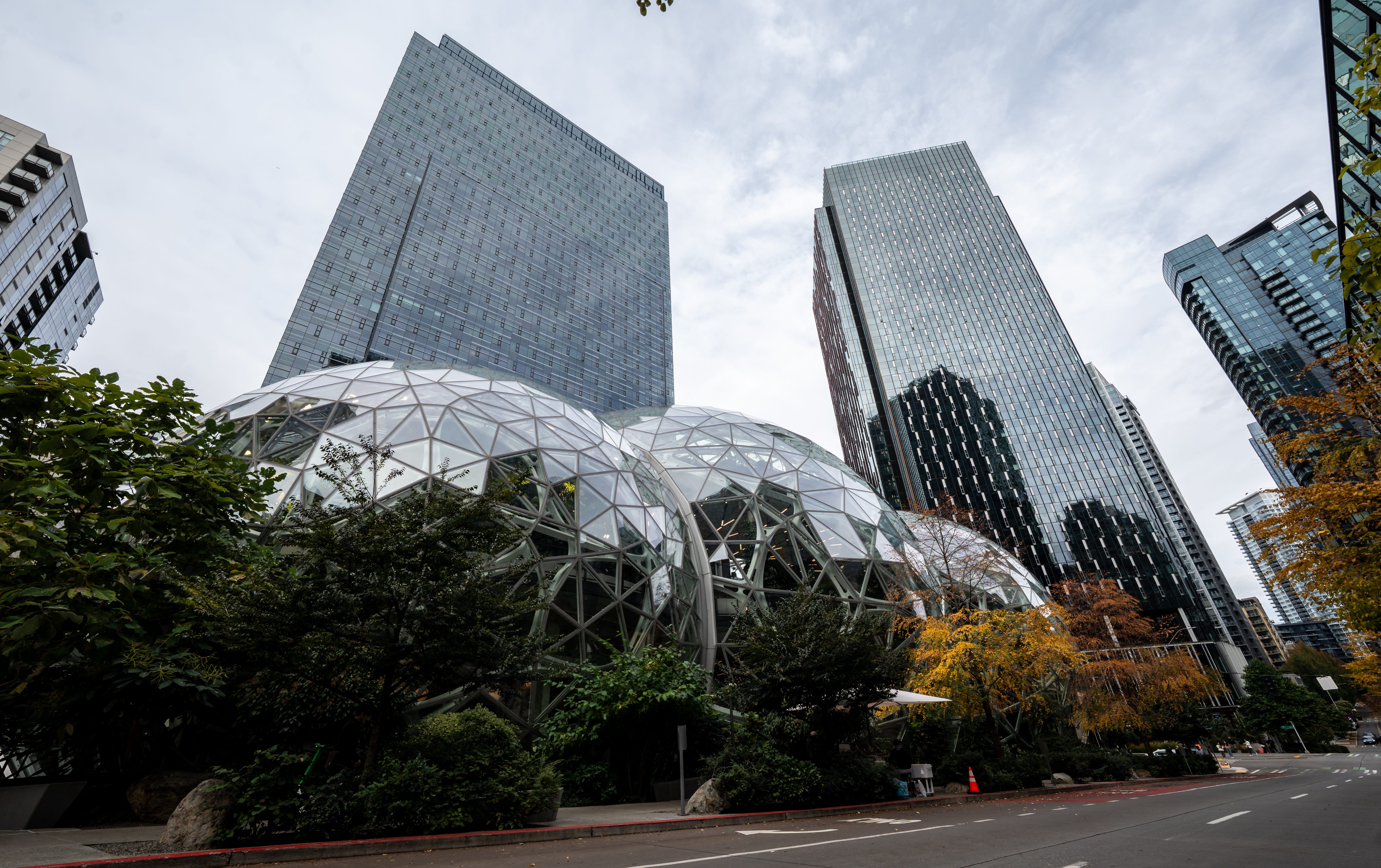Amazon's Seattle headquarters, September 2025