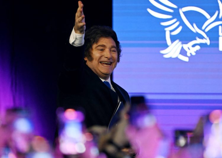 Argentine assets cheer Milei party’s election victory with massive rally