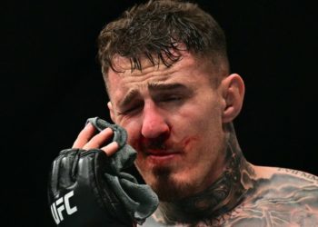 Aspinall-Gane UFC 321 title fight ruled no contest after eye poke