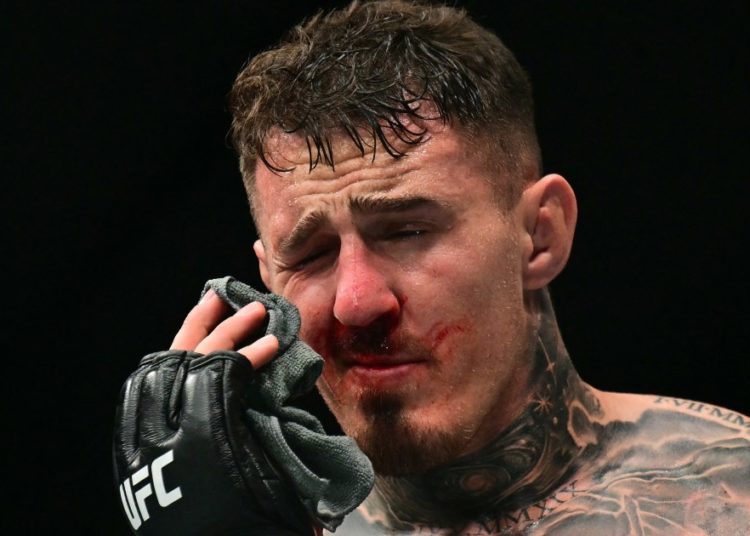 Aspinall-Gane UFC 321 title fight ruled no contest after eye poke