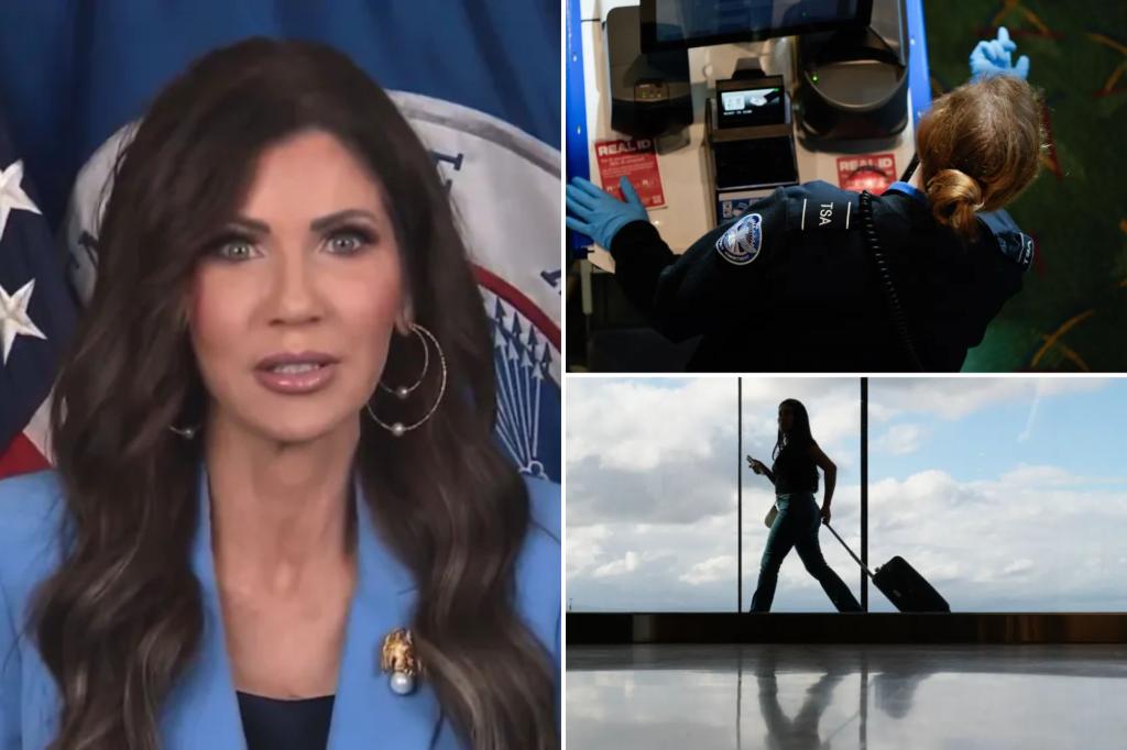 At least 5 airports refuse to air Kristi Noem video blaming Democrats for government shutdown