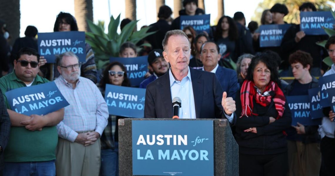 Austin Beutner assails Karen Bass over rising city fees he says are “crushing families”