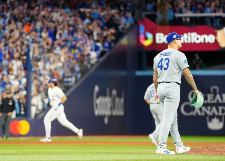 Barger, Varsho, Kirk lead homer barrage as Blue Jays rout Dodgers 11-4 in World Series opener