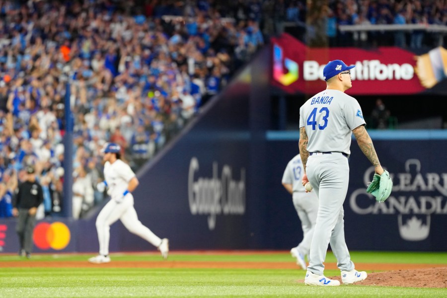 Barger, Varsho, Kirk lead homer barrage as Blue Jays rout Dodgers 11-4 in World Series opener