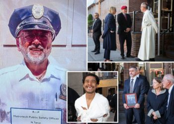 Beloved Italian grandfather beaten to death by psycho killer laid to rest