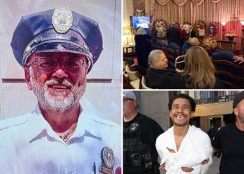 Beloved security guard killed by madman at NYC subway station mourned at Brooklyn wake: ‘Wonderful, caring, human being’
