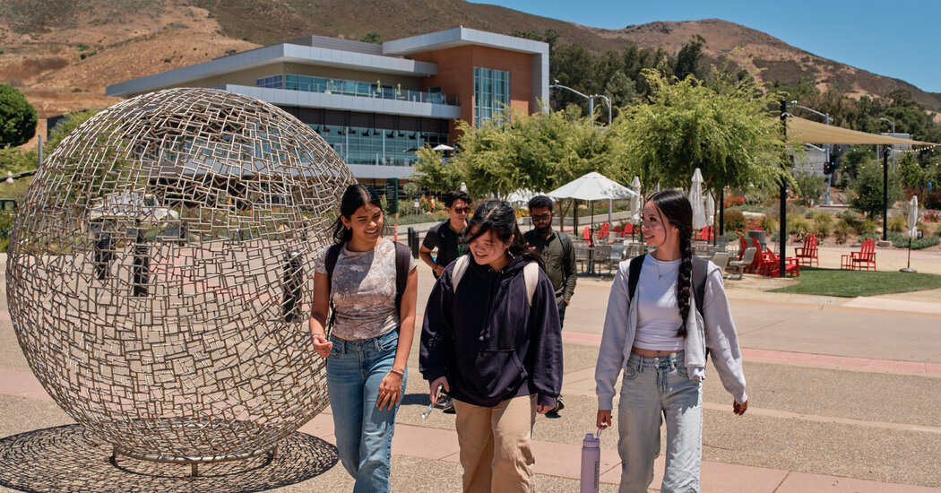Big Tech Makes Cal State Its A.I. Training Ground