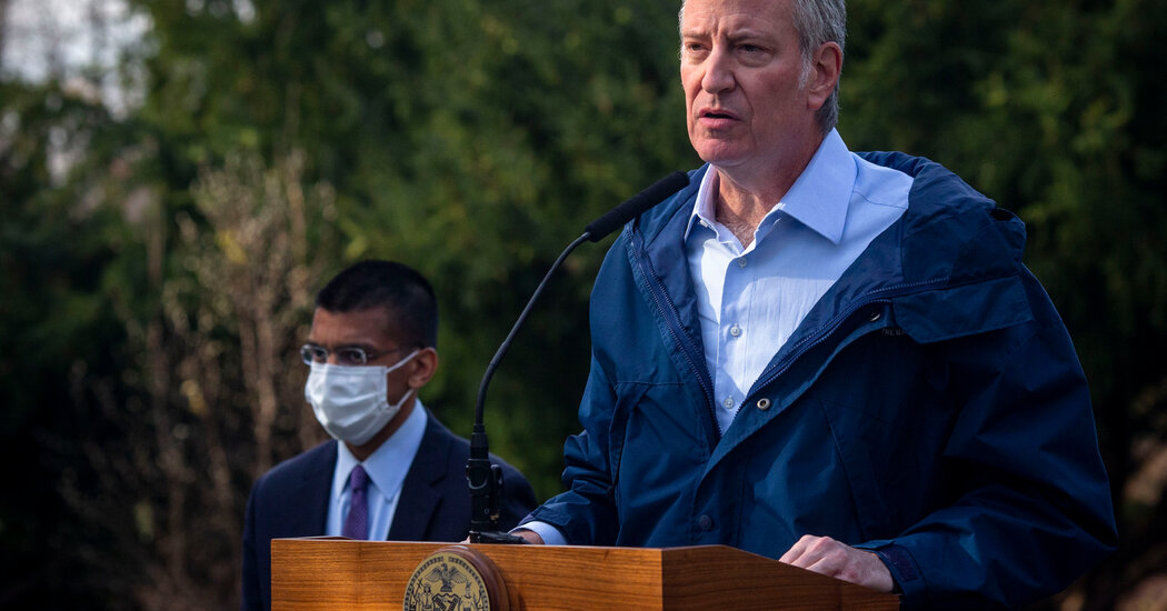 Bill de Blasio Denies Questioning Mamdani’s Agenda in British Newspaper