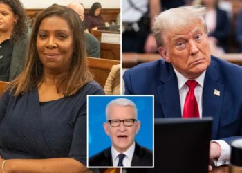CNN’s Anderson Cooper skewers NY AG Letitia James for her prosecution of Trump: ‘Not a great look’