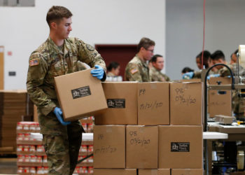 California National Guard to support food banks due to expected food assistance delays