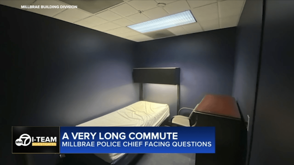 Allen set up a bed in his local station where he slept during the week before returning to his home in Idaho more than 600 miles away on the weekend.