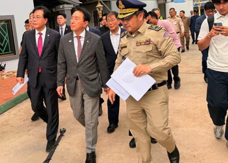 Cambodian police arrest 57 South Koreans over alleged links to online scams