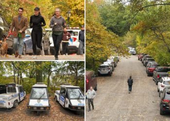Central Park trail becomes Central parking lot for NYC workers, official cars