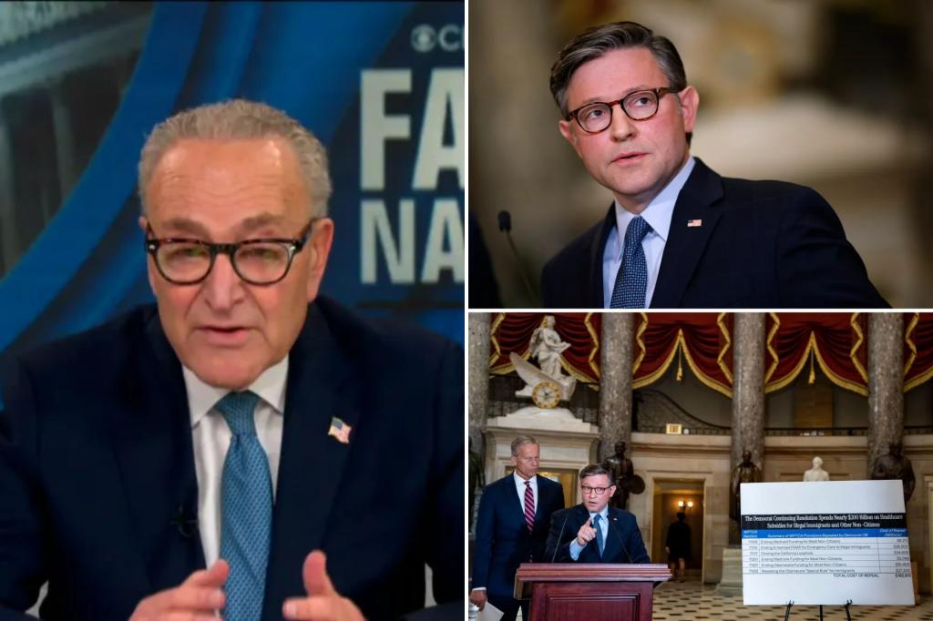Chuck Schumer desperately invokes Epstein firestorm as he rips GOP leadership for shutdown