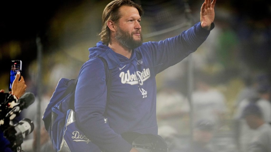Clayton Kershaw’s last moments at Dodger Stadium are a bittersweet farewell after Game 5 of Series
