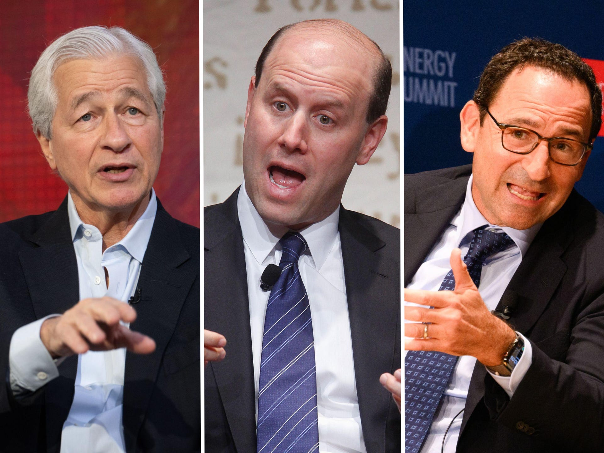 Jamie Dimon, Marc Lipschultz, Jon Gray,