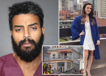 College financial aid advisor allegedly strangled girlfriend, set fire to upstate NY home while she and their 4-day-old son were inside